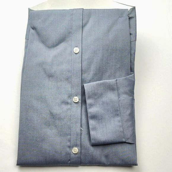 NWT Calvin Klein performance non iron men's dress shirt slim fit  32/33 sleeve - Picture 4 of 5